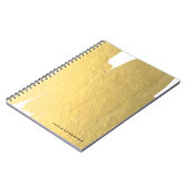 Carnet de feuille d'or (Côté gauche)
