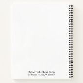 carnet de feux de Baileys Harbor Range (Dos)