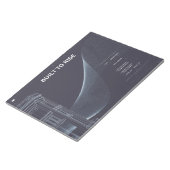 Carnet de filigrane à structure minimaliste (Incliné)