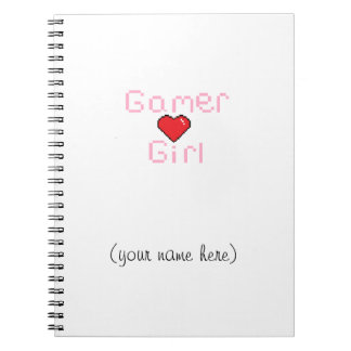 Carnet de fille de Gamer