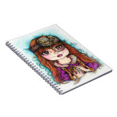 Carnet de fille de Steampunk (Côté Droit)