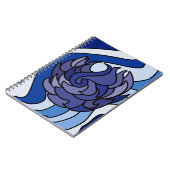 Carnet de flamme bleue (Côté gauche)