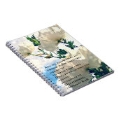 Carnet de fleur blanche de 8h28 de Romains (Côté Droit)