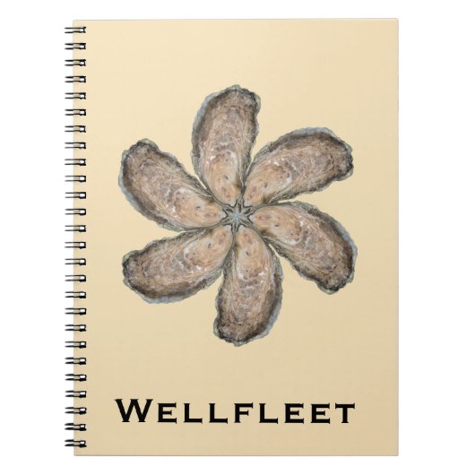 Carnet de fleur d'huître - conception D Tan (Devant)