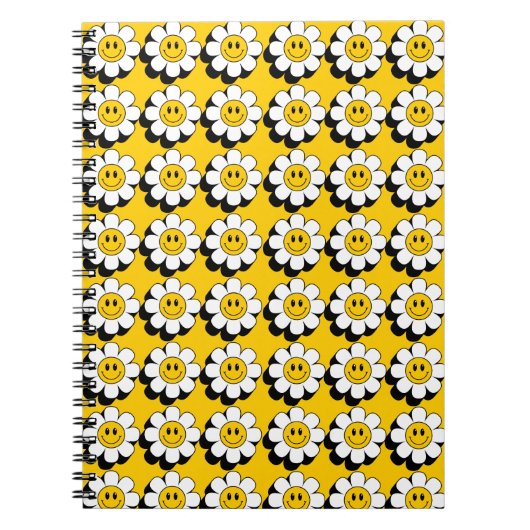 Carnet de fleurs à visage souriant Plural (Devant)