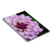 Carnet de fleurs de dahlia violet (Côté Droit)
