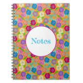 Carnet de fleurs de géranium (Devant)