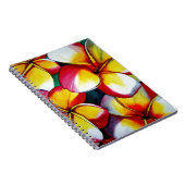 Carnet de fleurs Frangipani rose (Côté Droit)