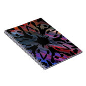 Carnet de fleurs graphiques (Côté Droit)