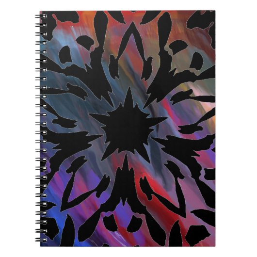 Carnet de fleurs graphiques (Devant)