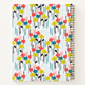 Carnet de fleurs modernes minimes (Dos)