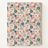 Carnet de fleurs modernes minimes (Dos)