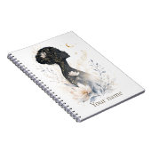 Carnet de Fleurs Personnalisé Bloom Céleste (Côté Droit)
