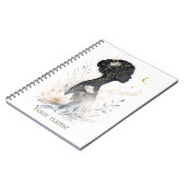 Carnet de Fleurs Personnalisé Bloom Céleste (Côté gauche)