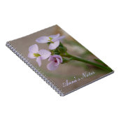 Carnet de fleurs violettes (Côté Droit)