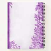 Carnet de Fleurs Violettes Prospères (Dos)