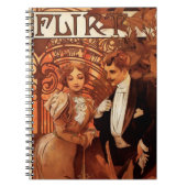 Carnet de flirt d'Alphonse Mucha (Devant)