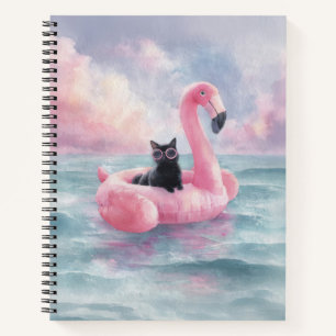 Carnet de flottaison de Flamant rose noir Whimsica
