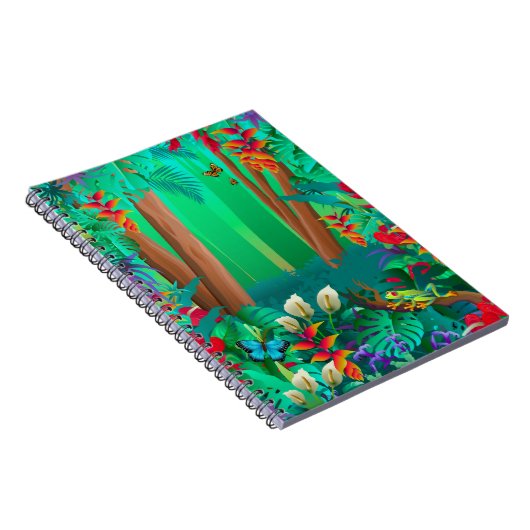 carnet de forêt tropicale (Côté Droit)