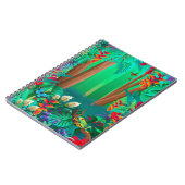 carnet de forêt tropicale (Côté gauche)