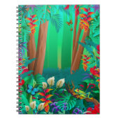 carnet de forêt tropicale (Devant)