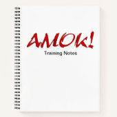CARNET de formation AMOK (Devant)
