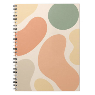 Carnet de formes Abstraites bio - Boho minimaliste