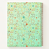 Carnet de formes géométriques motif (Dos)