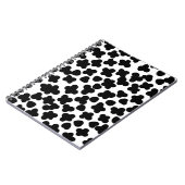 Carnet de formes monochromes en gras (Côté gauche)