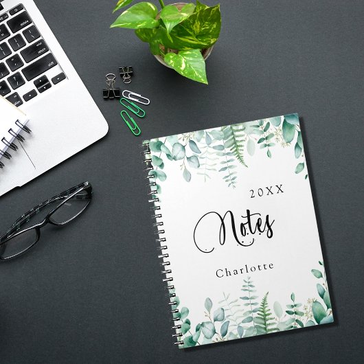 Carnet de fougères des bois d'Eucalyptus