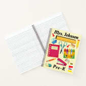 Carnet de fournitures scolaires de l'enseignant pr (Intérieur)