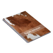 Carnet de fourrure de vache (Côté Droit)