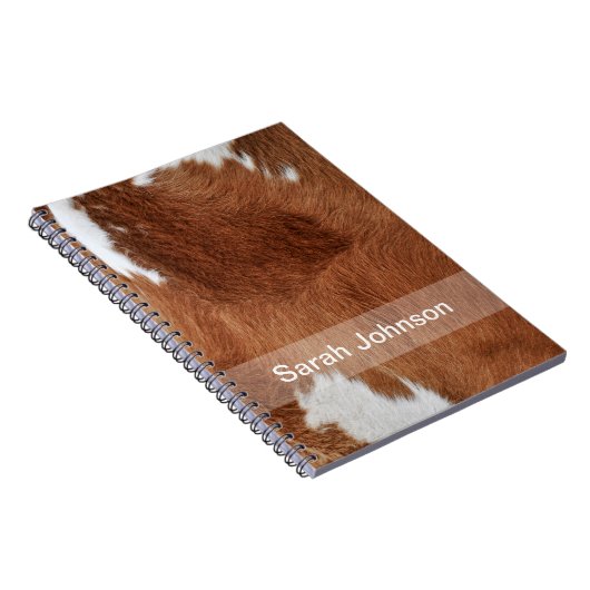 Carnet de fourrure de vache (Côté Droit)