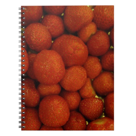 Carnet de fraises juteuses (Devant)