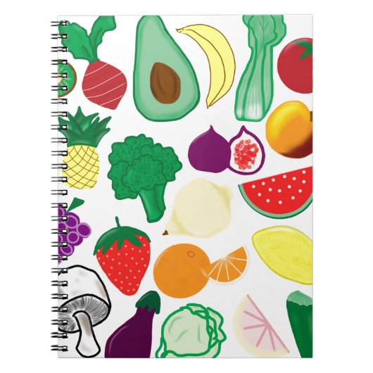 Carnet de fruit et de légume (Devant)