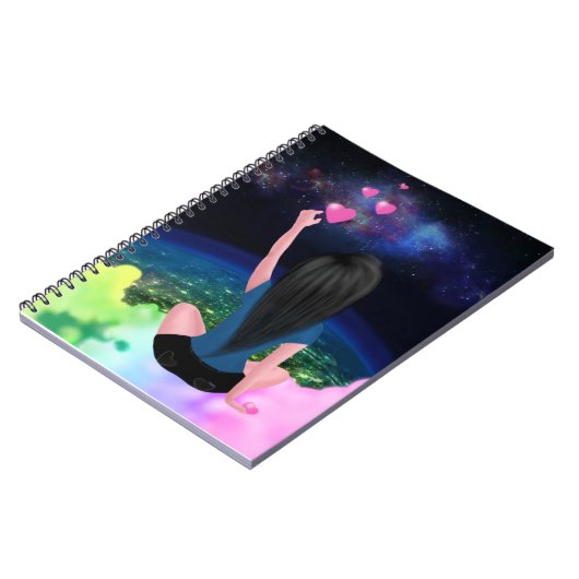 Carnet de galaxie d'arc-en-ciel (Côté gauche)