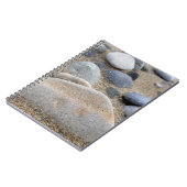 Carnet de galets de plage (Côté gauche)