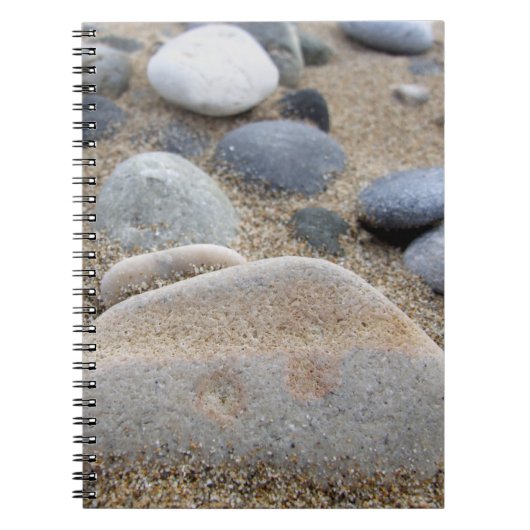 Carnet de galets de plage (Devant)