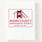 Carnet de généalogie du comté de Marin (Dos)