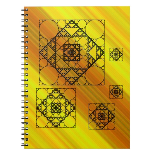 Carnet de géométrie fractale (Devant)