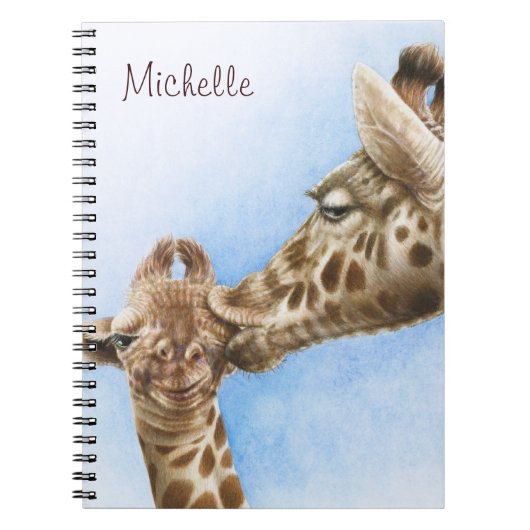 Carnet de girafe et de veau (Devant)