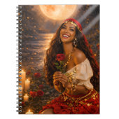 carnet de gitane rouge (Devant)