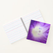 carnet de gloire "Notes pour soi" Purple Morning (Intérieur)
