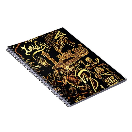 Carnet de graffiti de hip hop (Côté Droit)