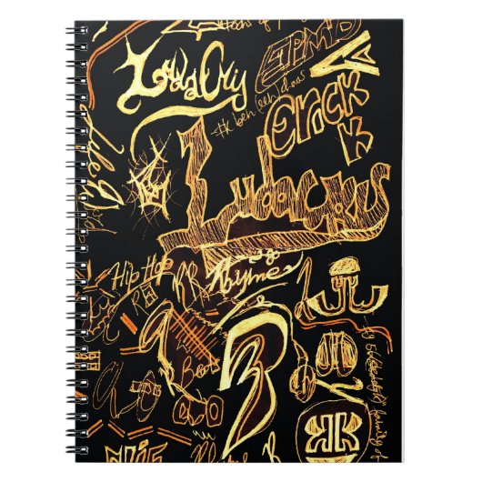 Carnet de graffiti de hip hop (Devant)