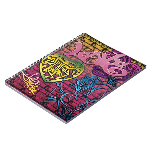 Carnet de Graffitti d'amour (Côté gauche)