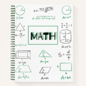 Carnet de graphe des sujets mathématiques (Devant)