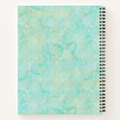 Carnet de graphique d'arbre du baobab aquarelle (Dos)