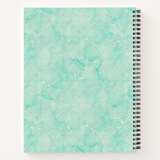 Carnet de graphique d'arbre du baobab aquarelle (Dos)