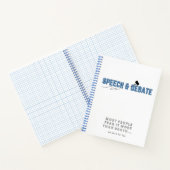 Carnet de graphique en spirale pour les notes ou l (Intérieur)